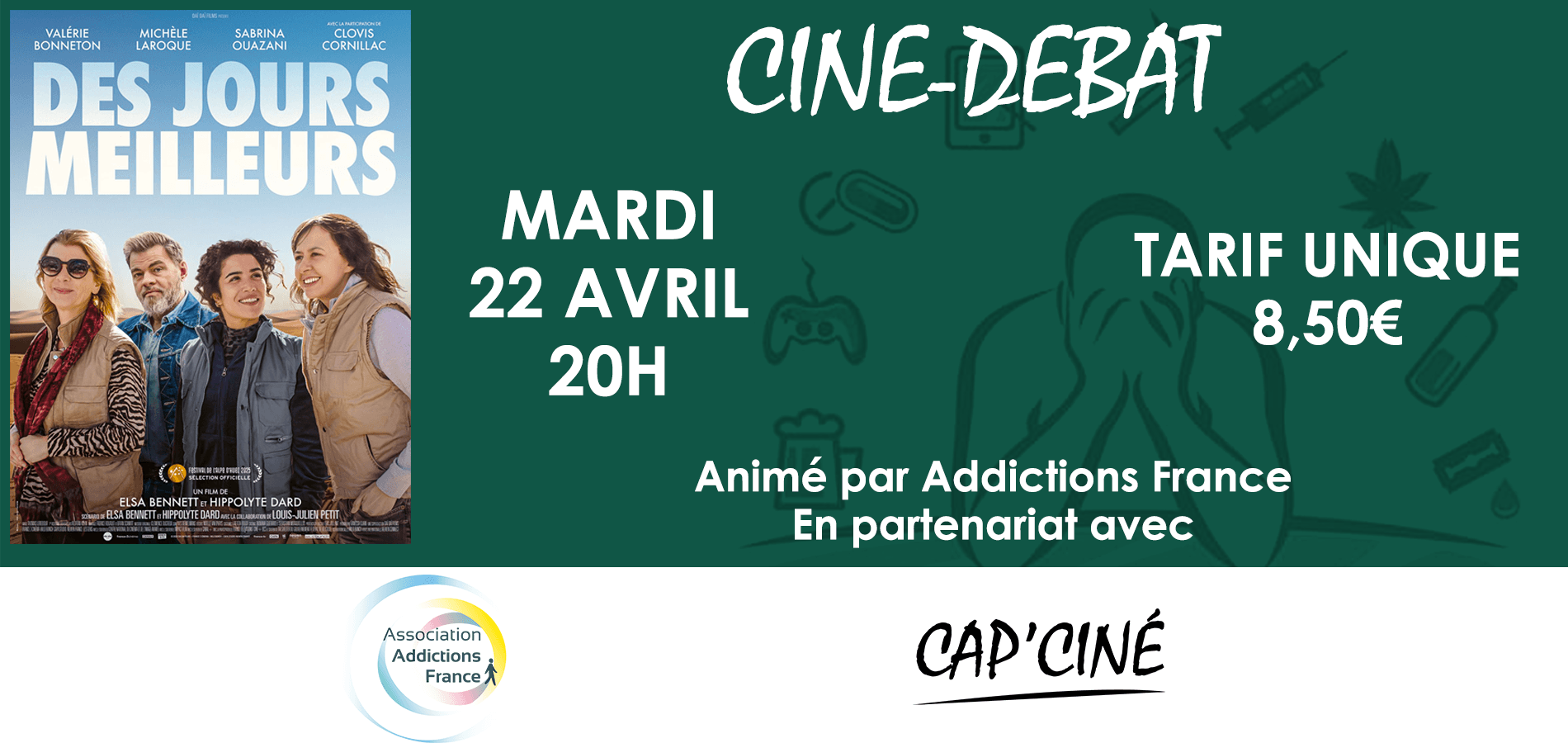 actualité Ciné-Débat sur les Addictions