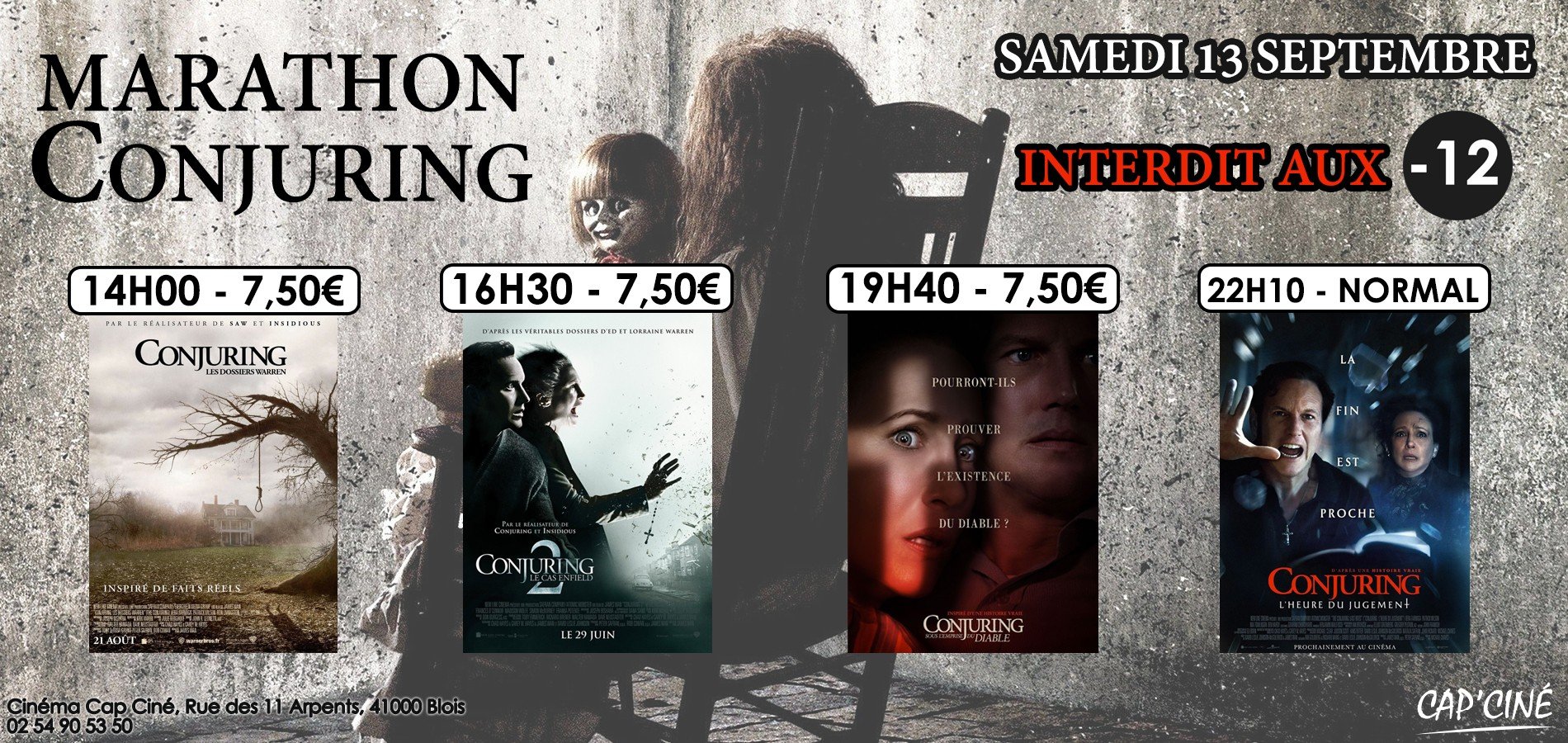 actualité Marathon Conjuring