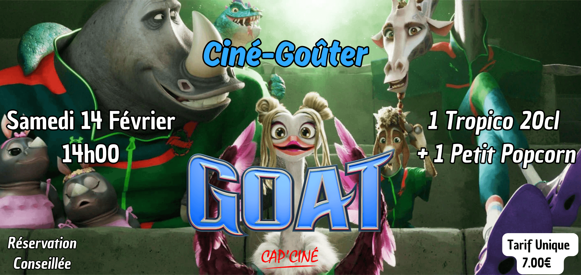 actualité Ciné-Goûter Goat