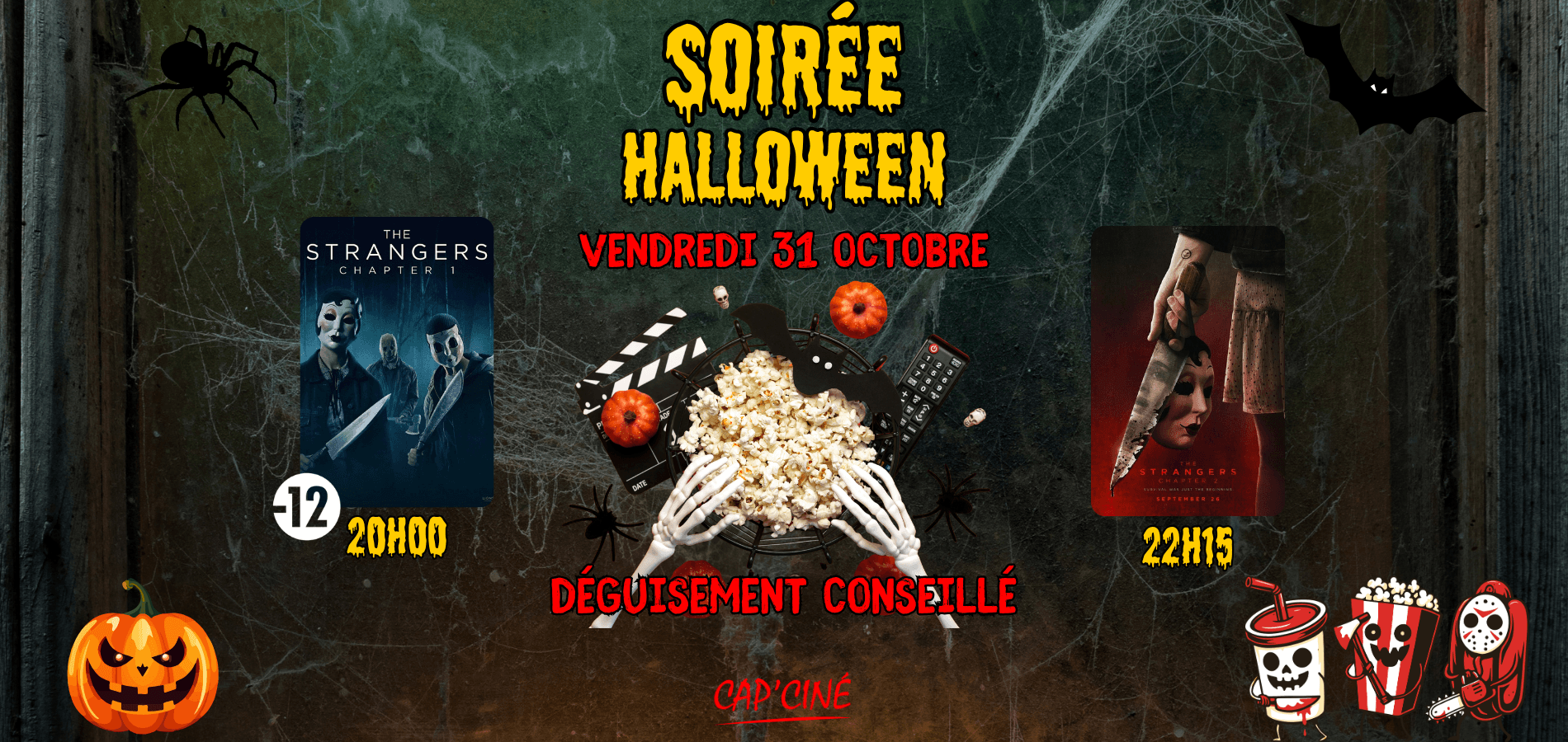 actualité Soirée Halloween
