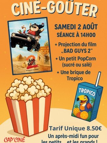 CINE-GOÛTER BAD GUYS 2